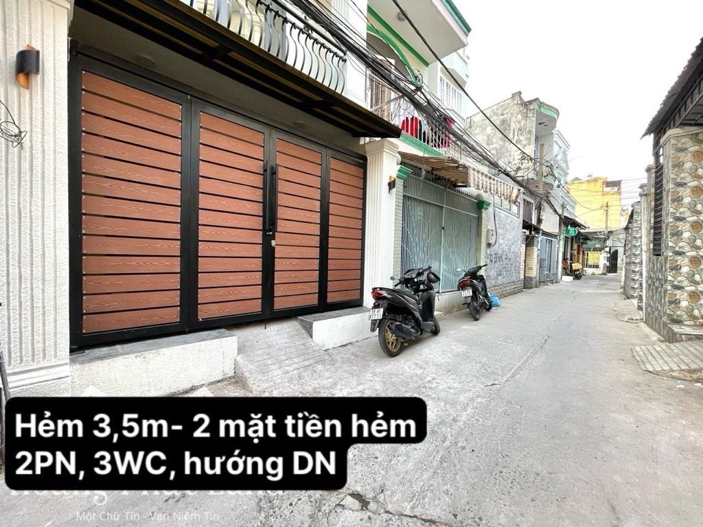 NHÀ ĐẸP MỚI CHƯA QUA SỬ DỤNG - LÔ GÓC 2 MẶT HẺM THÔNG THOÁNG - CÁCH MẶT TIỀN HUỲNH TẤN PHÁT 50M - 4.8 TỶ. ,